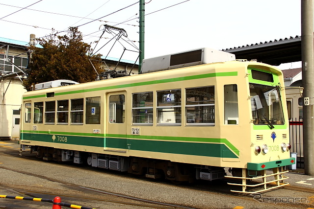 東京都交通局 都電荒川線 7008号車