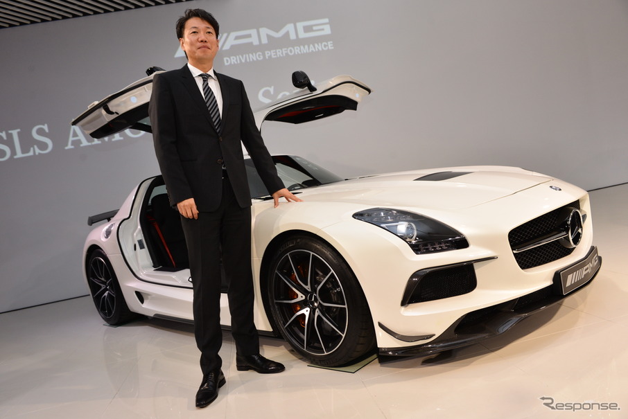 メルセデスベンツ・SLS AMG ブラックシリーズ発表会