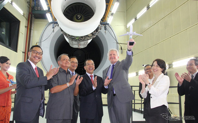 CFM56-7Bエンジンテスト・セル
