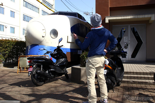 都内の二輪車置き場（イメージ）