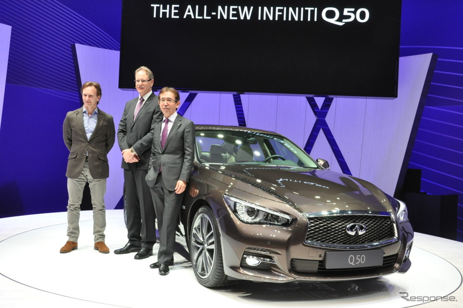 インフィニティQ50の欧州仕様