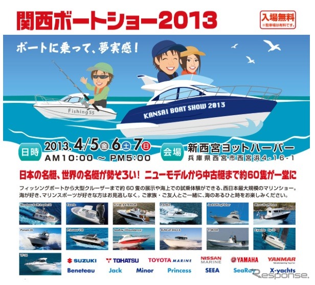 関西ボートショー2013ポスター