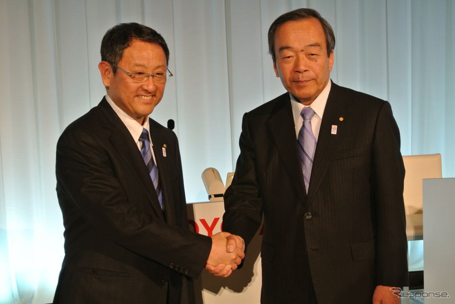 トヨタ新体制発表会見