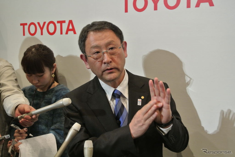 トヨタ自動車・豊田章男社長