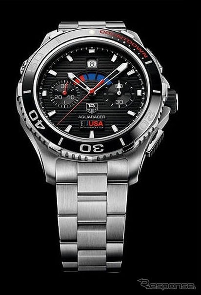 アクアレーサー 500M カウントダウン クロノグラフ