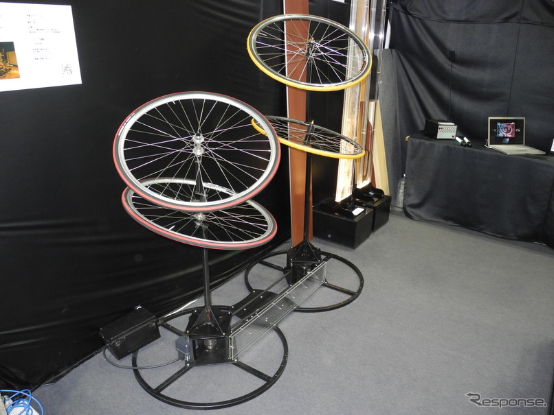 JAPAN SHOP13趣味が高じて、自転車の車輪でオブジェを製作  レスポンス（Response.jp）