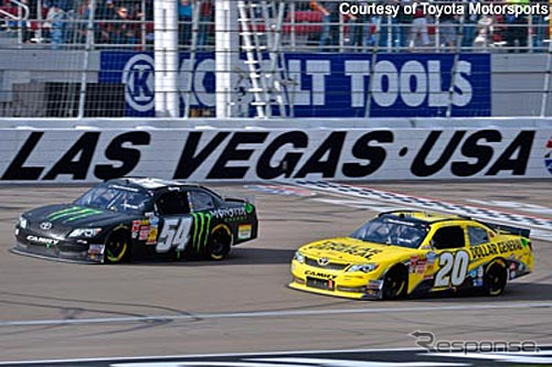 2位、3位に入ったカイル・ブッシュとブライアン・ヴィッカーズ