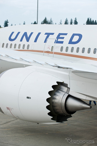 ユナイテッド航空787