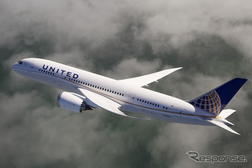 ユナイテッド航空787