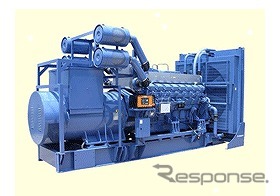 三菱重工、ディーゼルエンジン式発電設備
