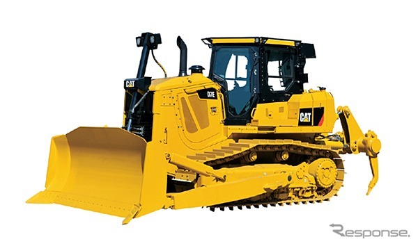 キャタピラー・Cat D7E エレクトリックブルドーザ