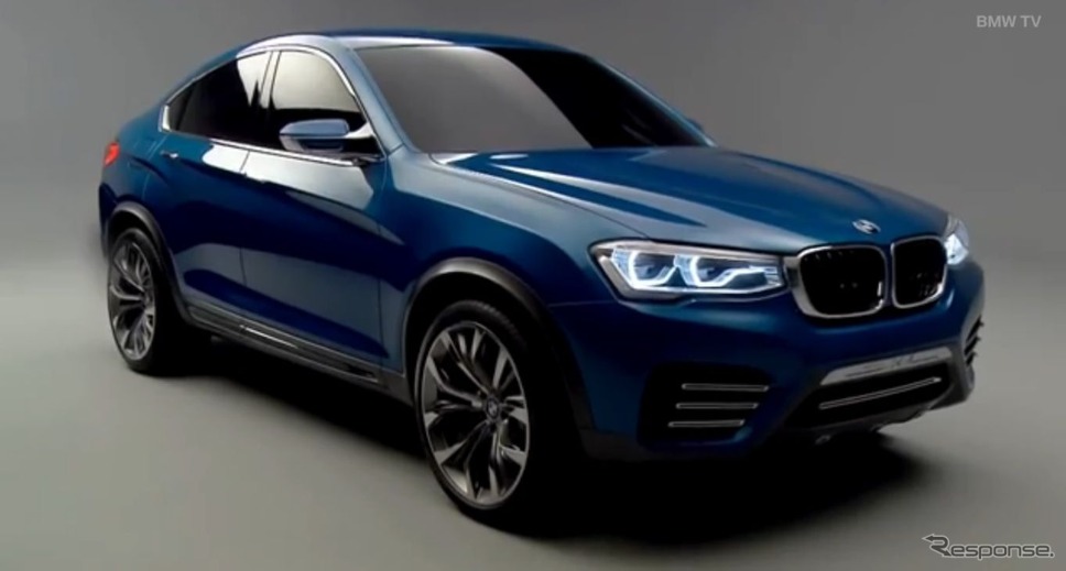 BMW X4コンセプトの公式映像