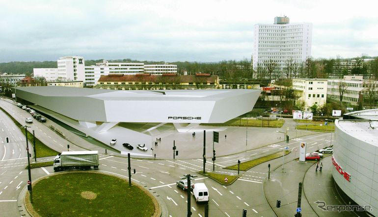 ポルシェの新しい博物館のデザイン決まる…2007年オープン