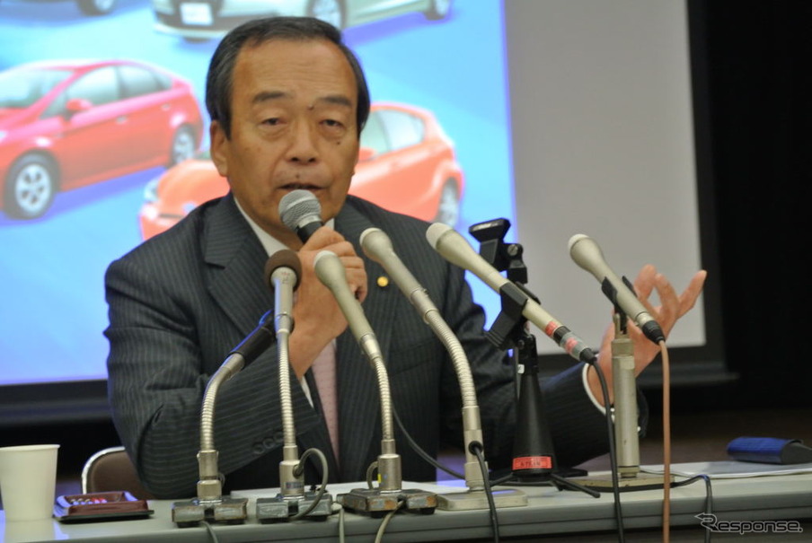 トヨタ自動車 内山田竹志副会長