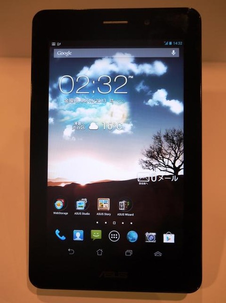 FonepadのOSはAndroid 4.1.2を搭載