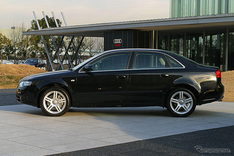 【アウディ A4 新型日本発表】A6のサスペンションを移植