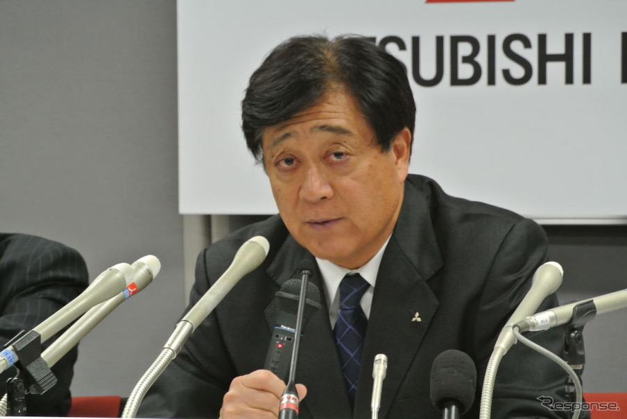 三菱自動車 益子修社長