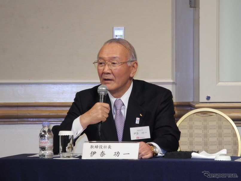 ダイハツ工業の伊奈功一社長