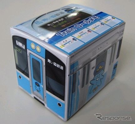 青い森鉄道、新商品「トレインロールメモ（青い森701系）」を発売