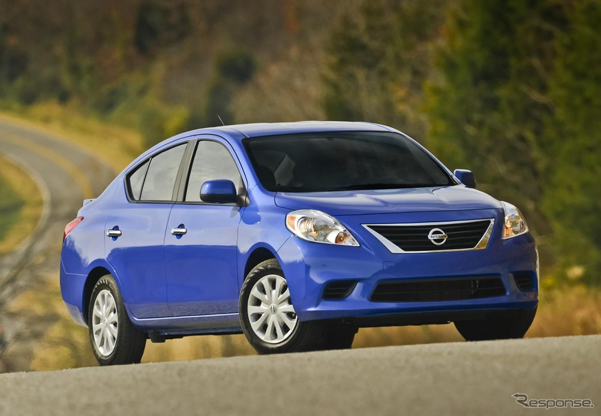 日産 ヴァーサ セダンに14年モデル登場 引き続き米国最安 レスポンス Response Jp 日産 ヴァーサ セダンに14年モデル登場 引き続き米国最安 レスポンス Response Jp