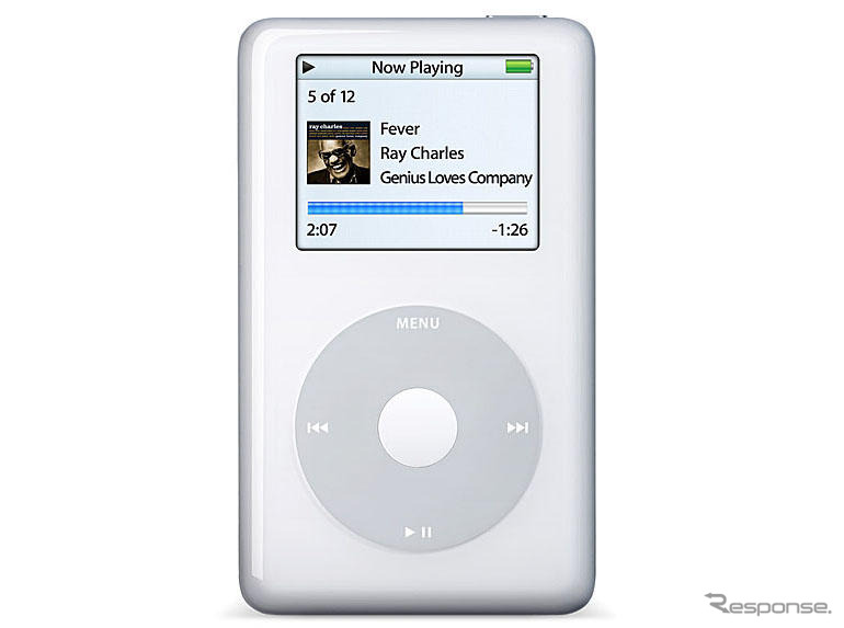 アップル、iPod の新モデル…デジカメ画像を直接取り込める