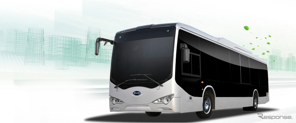 BYDのエレクトリックバス