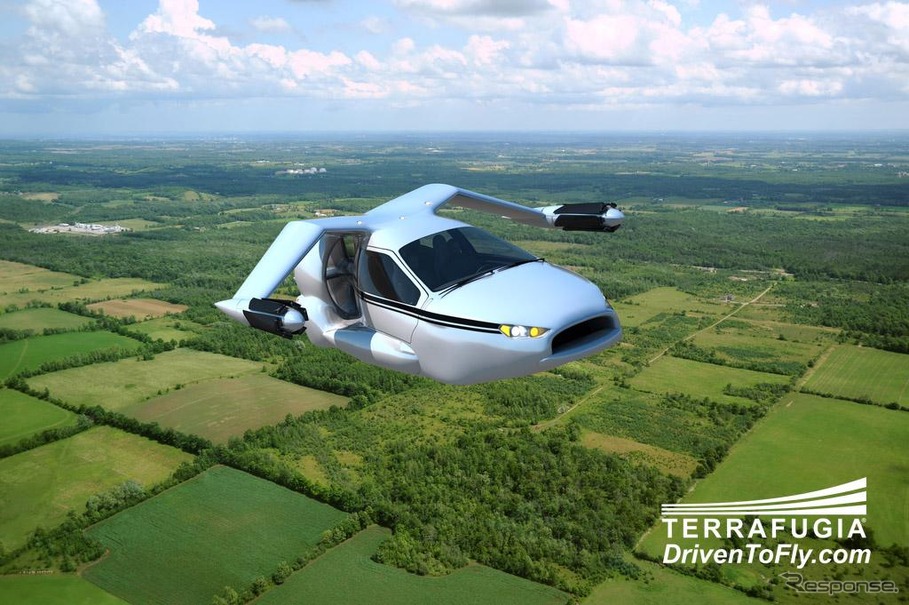 米テラフージア社の空飛ぶ車、TF-X