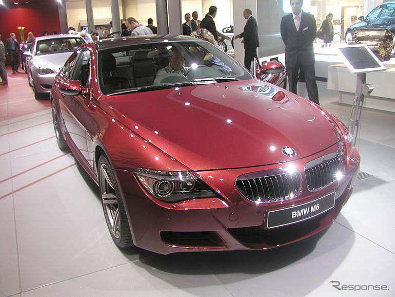 【ジュネーブモーターショー05】BMW M6 は5.0リットルV10