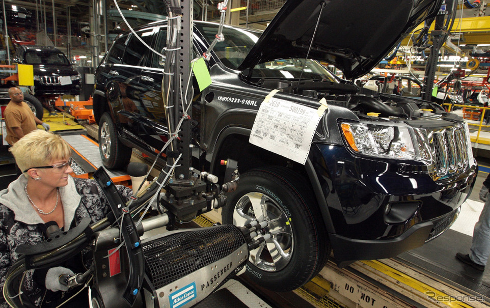 クライスラーグループの米ミシガン州ジェファーソンノース工場