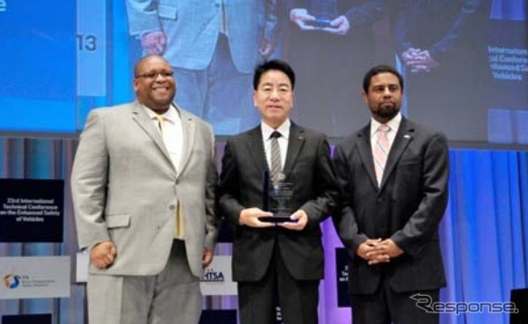 タカタ、アメリカで自動車安全技術者賞…日本の部品メーカーでは初