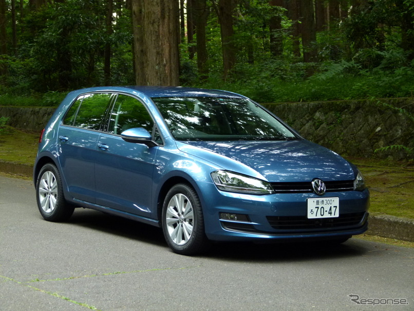 【VW ゴルフ TSIコンフォートライン 試乗】プレーンで安心感のある走りが持ち味…島崎七生人