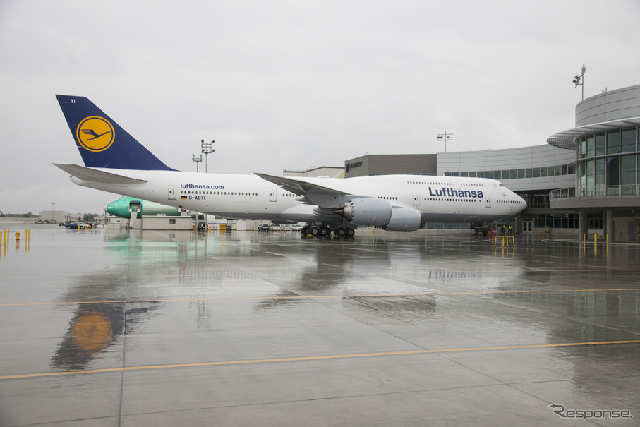 ルフトハンザドイツ航空の747-8