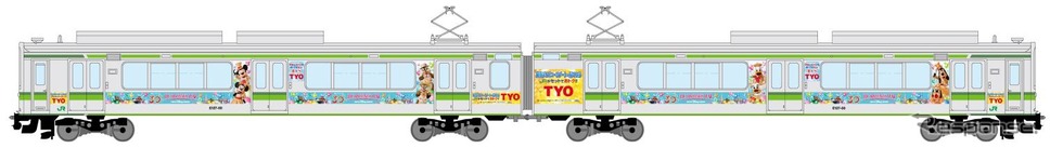 Jr東日本 東京ディズニーリゾート30周年記念のadトレイン運転 新潟のe127系 レスポンス Response Jp