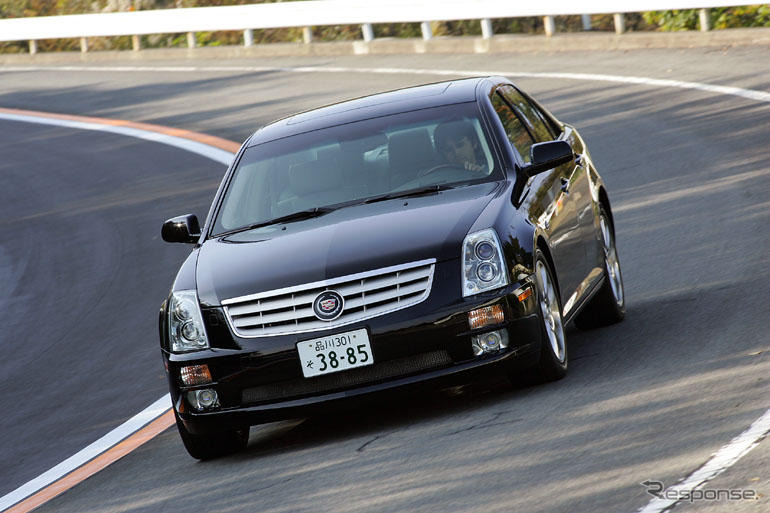 【インプレ'05】木下隆之 キャデラック『STS』 ワインディングスターになったアメ車