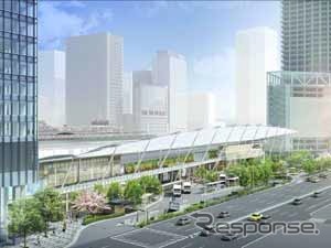 Jr東日本 東京駅八重洲口の グランルーフ 9月日完成へ ノース サウスタワーの中間部 レスポンス Response Jp Jr東日本 東京駅八重洲口の グランルーフ 9月日完成へ ノース サウスタワーの中間部 レスポンス Response Jp
