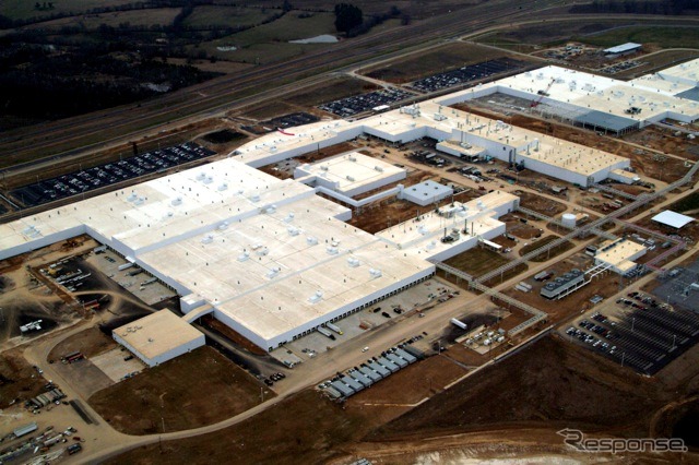 日産の米ミシシッピ州キャントン工場