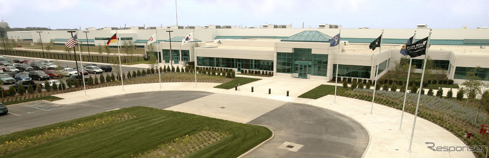 クライスラーグループの米国ミシガン州ダンディー工場