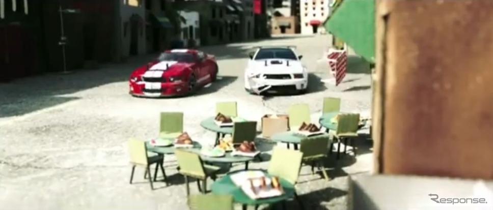フォードマスタングのラジコンカーによる、リアルなカーチェイス映像の舞台裏