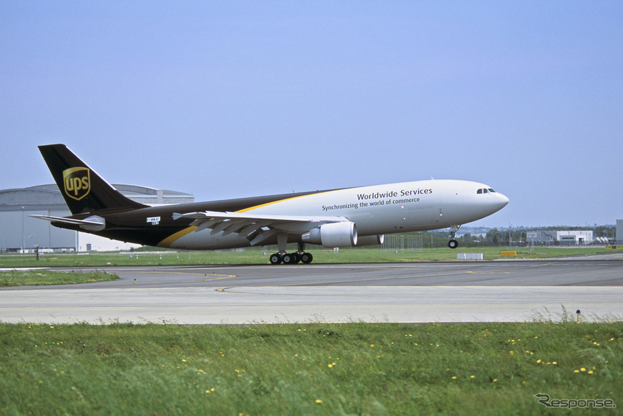 UPSのA300-600F輸送航空機
