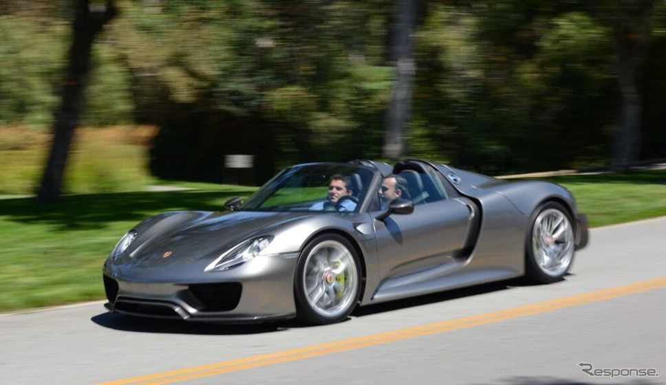 ポルシェ918スパイダーの最新の量産仕様