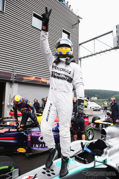 メルセデスAMG ルイス・ハミルトン（F1 ベルギーGP 2013年）