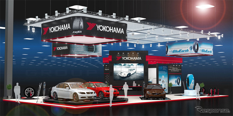 インターオート2013・横浜ゴム ブースイメージ