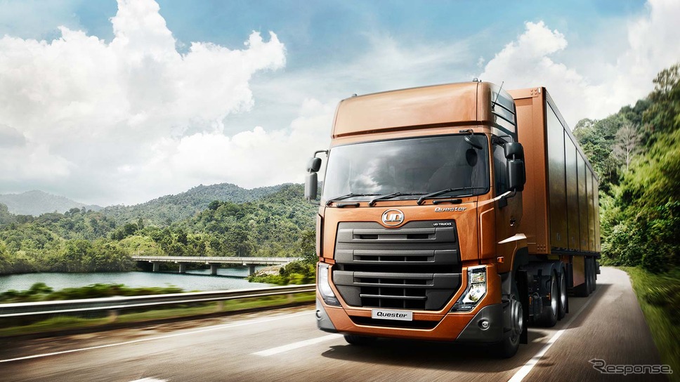 UDトラックス、新世代大型トラック「クエスター」を発表