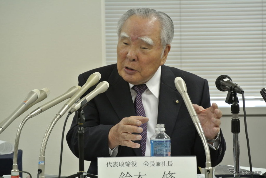 スズキ・鈴木修会長兼社長