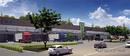 近鉄エクスプレス、インドネシア・マルンダに倉庫を新設（イメージ）