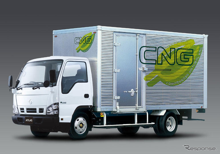 日産 アトラス 20 CNG 車を一部改良