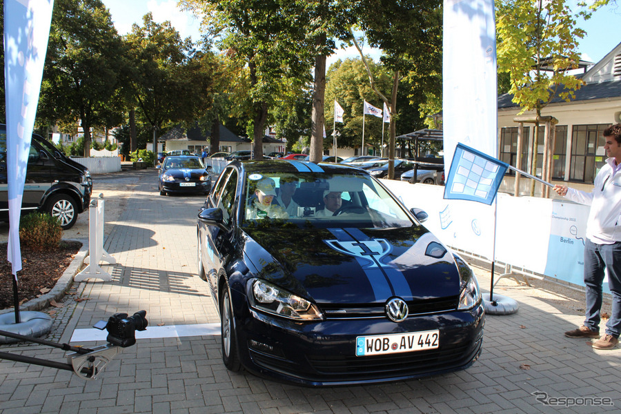 VW、エコドライブ世界大会「シンク・ブルー・ワールドチャンピオンシップ」を開催