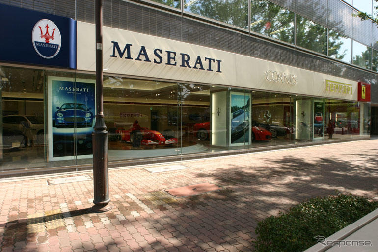 日本初、フェラーリとマセラティの併売ショールーム