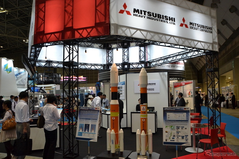 【東京国際航空宇宙産業展】三菱重工のロケット商業打ち上げへの取り組みとは