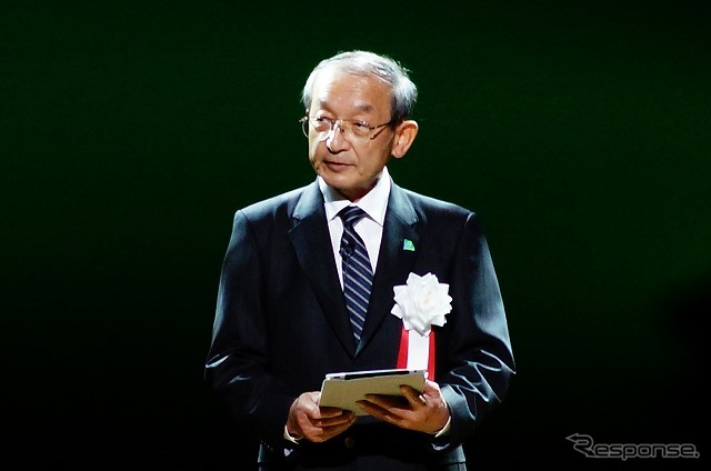 ITS世界会議 東京2013組織委員会の渡邉浩之委員長。